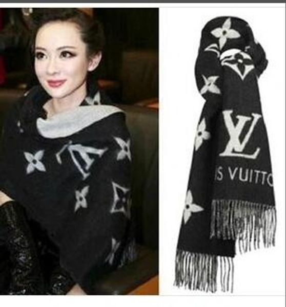 

new listing 2019 fashion lady winter thermal scarf printing scarves soft autumn scarf shawls for mens womens, Blue;gray