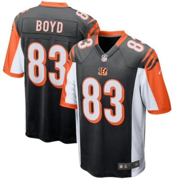 

tyler boyd #83 men's black xs-5xl stitched football jerseys, Gray