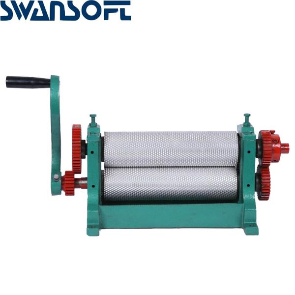 

swansoft china manufacturer easily operate bee wax foundation machine 86*450 mm