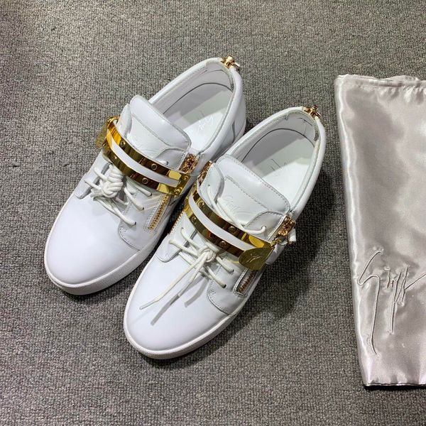 

2019 new fashion luxury designer women shoes Ã©toile casual couple flat men lace zipper lazy shoes with box, Black