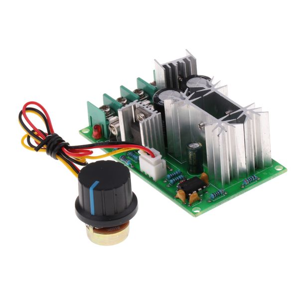 

12v-48v 10a pulse width pwm dc motor speed controller with adjustable knob