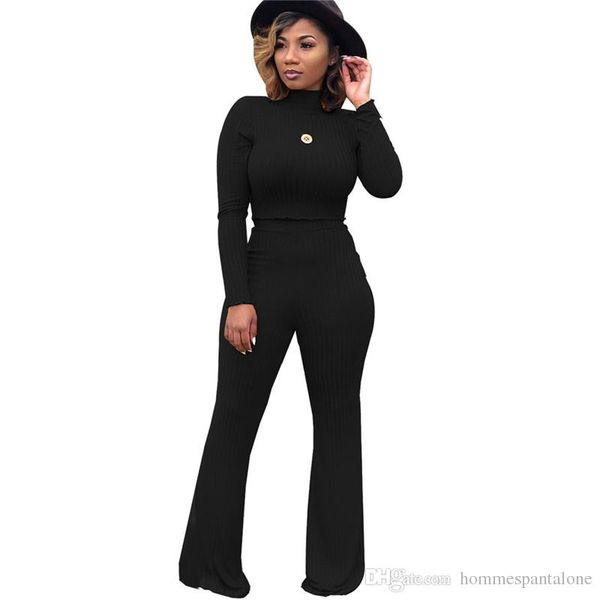 

women designer pure color tracksuits spring autumn fashion high neck ladies 2pc set casual loose slim female apparel, White
