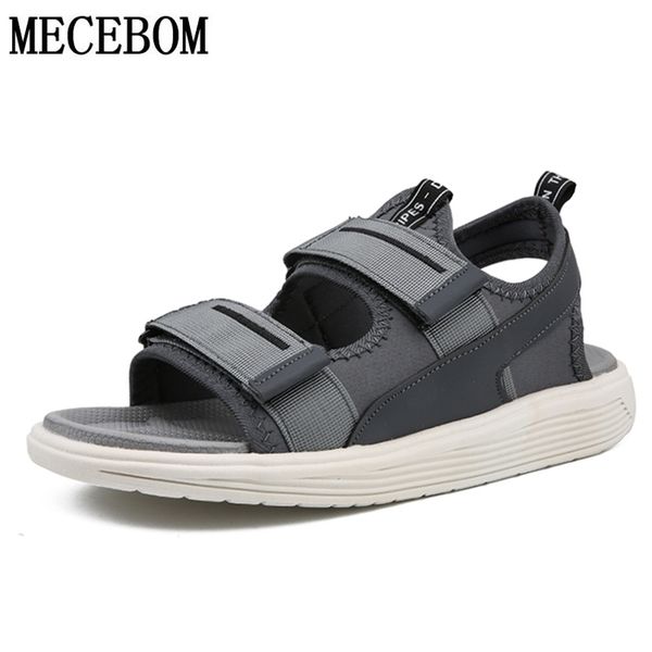 

men's sandals new summer canvas sandals for male solid breathable men casual shoes black gray beach rome p006m