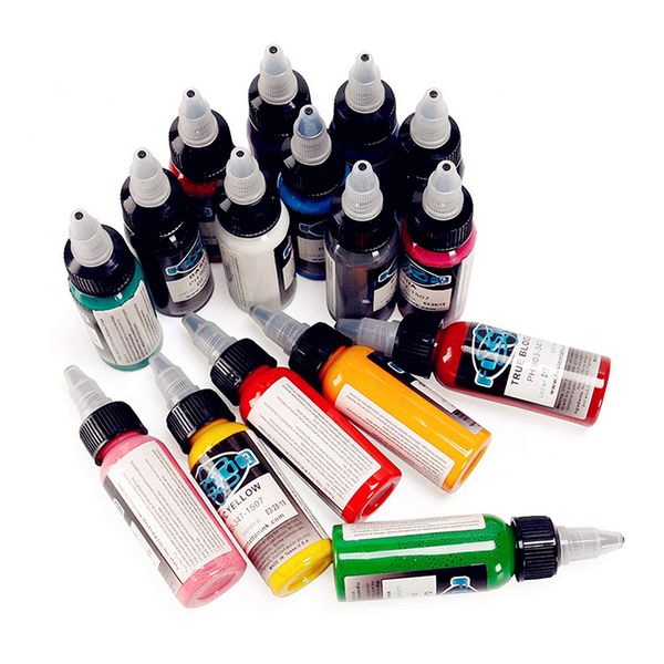 

tattoo premium tattoo ink set, 60 colors 1 oz (30ml) each