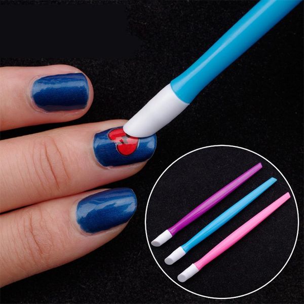 

3pcs/set ptherapy nail press sticker embossed stick dead skin pusher pens