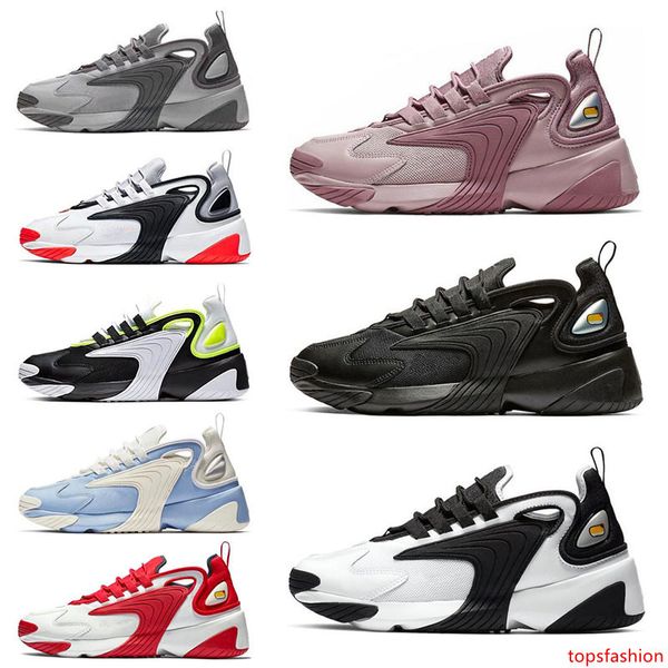 

тройной черный m2k tekno zoom 2k мужчины женщины кроссовки крем белый гонка красный королевский синий дышащие спортивные кроссовки мужские к