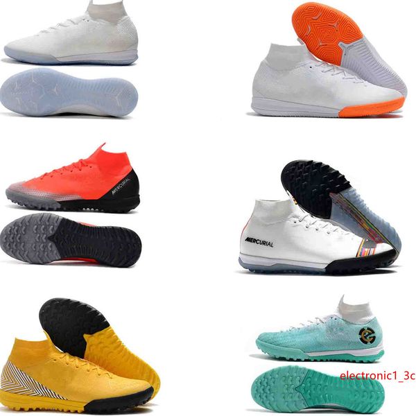 

men mercurial euphoria pack xii elite fg 12 superfly vi 6 360 cr7 njr low ronaldo neymar women kids soccer football shoes size 35-45
