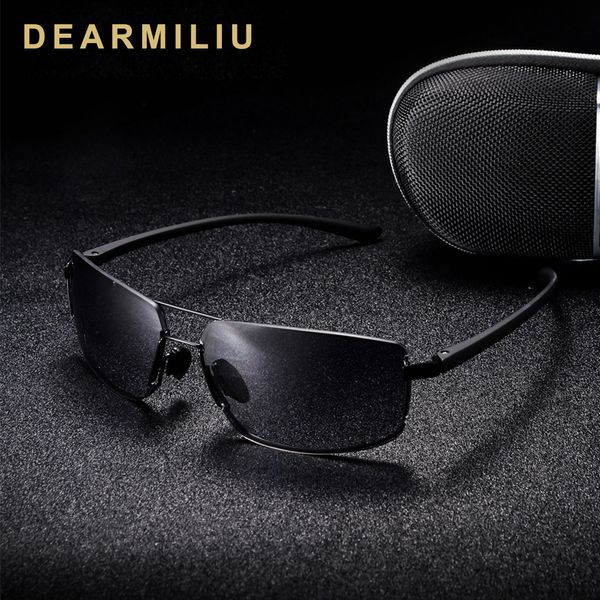 

dearmiliu 2019 new retro vintage men's sunglasses polarized driving sun glasses oculos male eyewear accessories for men/women, White;black