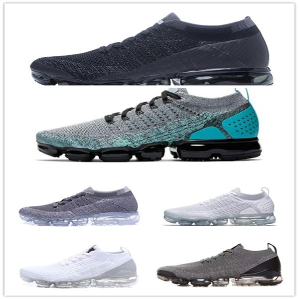 

2020 classic 2018 off-w fly cushion 2.0 3.0 knit flagship shoes men women women triple white black grey knitting trainer sneakers