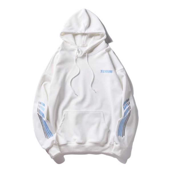 

дизайнерская мужская одежда балахон свитер свитер мужской носить балахон роскошь одежды с длинными рукавами спортивной молодежи streetwear b, Black