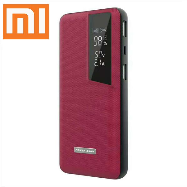 

xiaomi power bank business portable charger dual usb mi powerbank qc3.0 external battery leatherwear buy 2 get 10% off drop ship