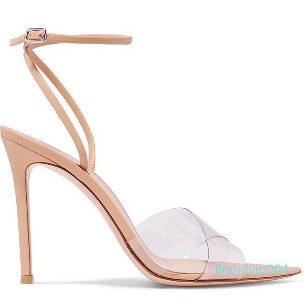 

amazing2019 color nude film crossing bring cavity fine with single shoe one buckle sandals woman, Black