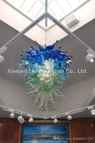 

murano glass pendant lamps borosilicate blown glass chandelier with led bulbs ce/ul selling led light