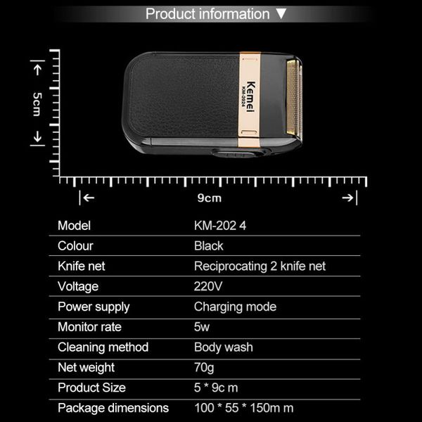 

electric shaver for men reciprocating cordless razor hair beard usb rechargeable shaving machine barber trimmer bdegarden wfers