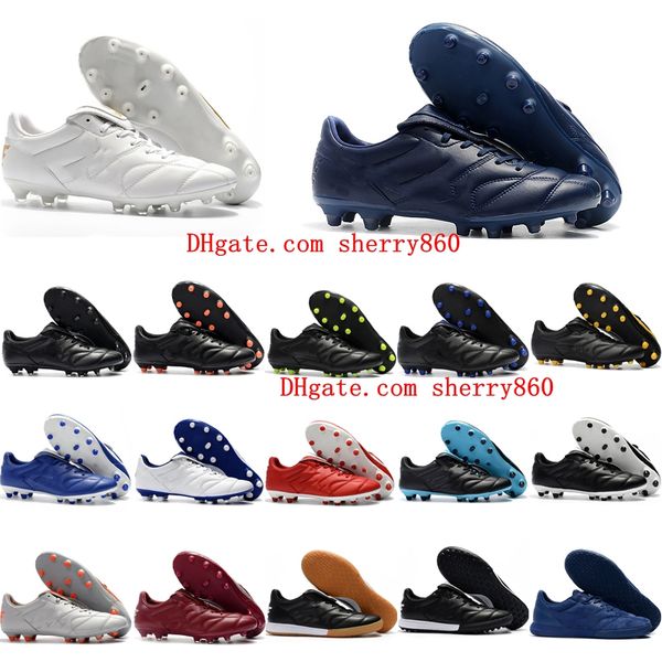 

2018 mens soccer cleats retro tiempo premier ii tf ic football boots tiempo legend premier 2.0 fg ag soccer shoes hot