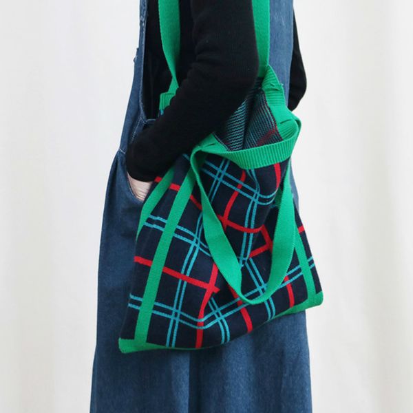 

luxury designer womens shoulder bags designer shoulder bag vintage printed women's bag wool one shoulder bag hand woven rabbit hair fas