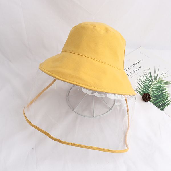 

anti-droplet anti- mask cap epidemic prevention fishing bucket hat children girls boys kids baby sun-resistant fishmen caps