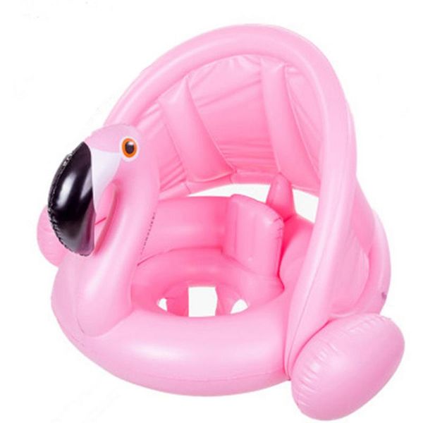 

summer baby kids inflatable ring for swimming seat float inflatable rose gold flamingo pool float white swan swimming pool toys