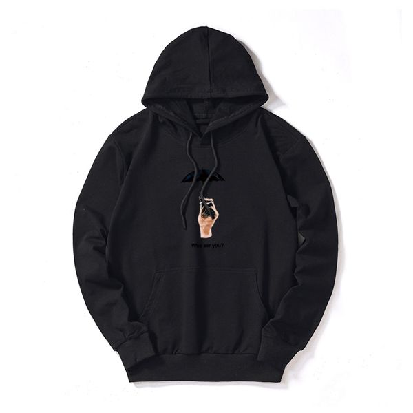 

2019 casual hoodies for men brand mens pattern printed sweater men women luxury hoodies sweatshirts plus size m-5xl, Black