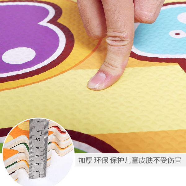 

60*1.2 moss doll eva foam mosaic floor mats children crawling mat factory direct