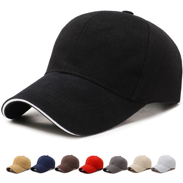 

baseball cap for men women classic cotton dad hat plain cap low profile, Blue;gray