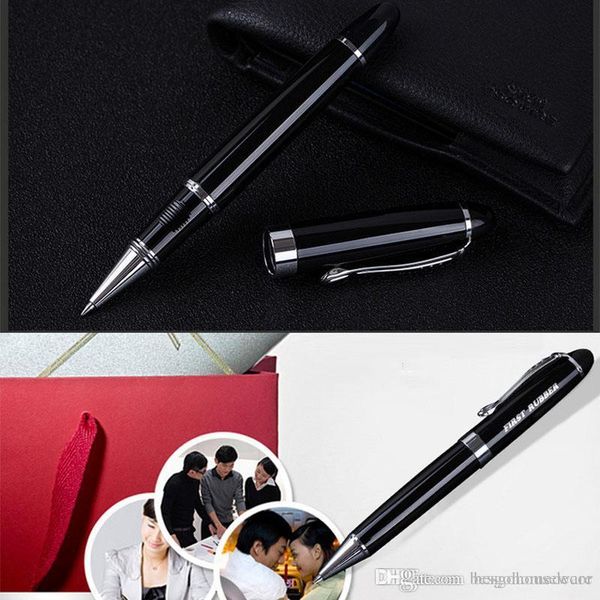 

индивидуальные логотип студенты ручки школа офис бизнес металл шариковых ручек студент письменные принадлежности черный шариковых ручек bh13, Blue;orange