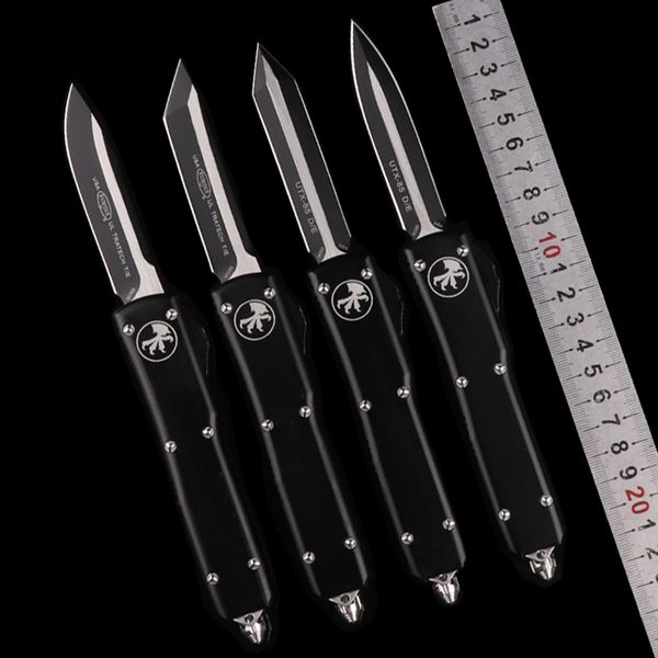 

Рождественский подарок автоматических микро технологии UTX 85 Нож Auto двойного действия тактического ножа D2 выживание ножи MT день рождение EDC складывая ножи