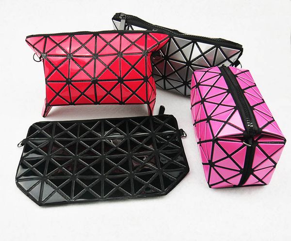 

Косметика оптом Матовый цепь Accessor Fold Симпатичные сумки Женщины туалетных сумка Mi