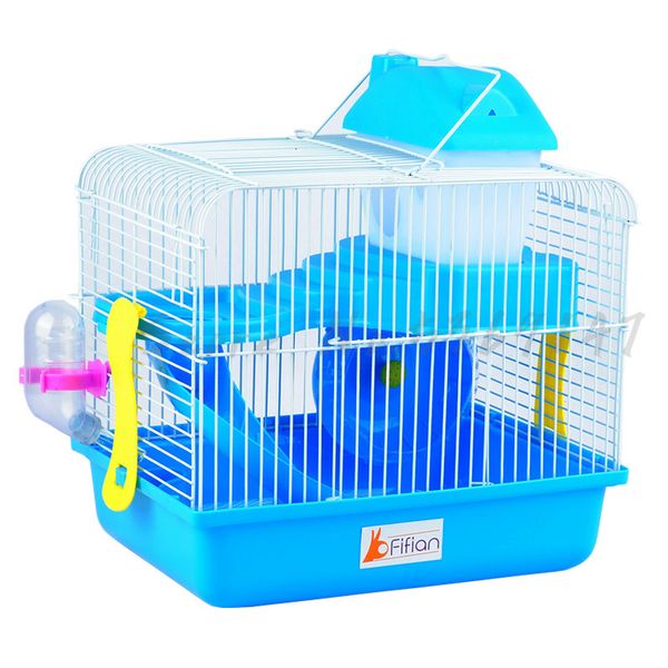 

small hamster cage double-decker castle pastoral transparent villa nest newbie package set