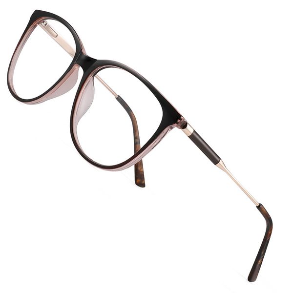 

tr90 cat eye blue light blocking glasses clear transparent anti blue ray computer glasses women men gaming goggles eyewear, White;black