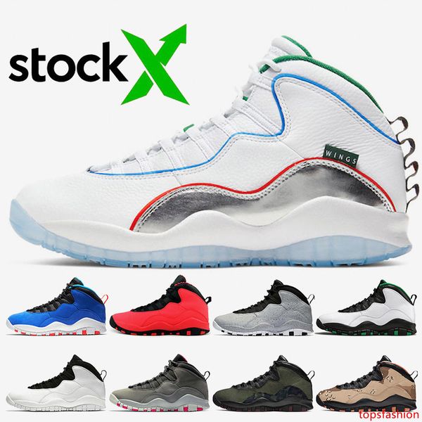 

2020 новый jmpman крылья 10 10s мужские ботинки баскетбола white silver seattle цемент тинкер чикаго дымковый мужские тренеры кроссовки 7-13