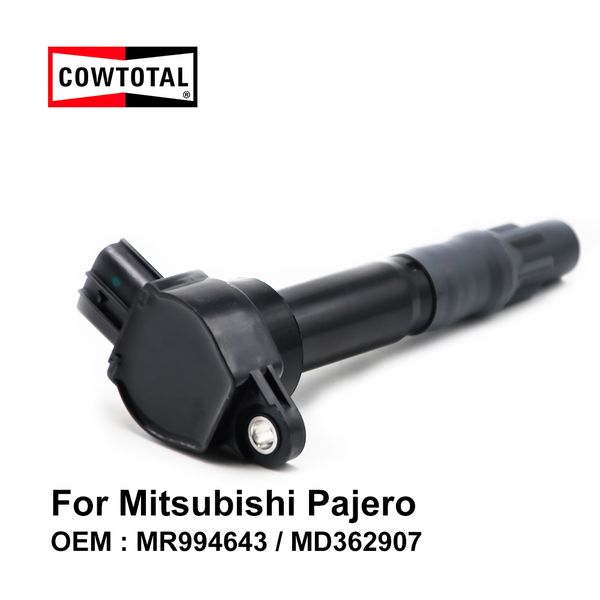 

cowtotal ignition coil for mitsubishi pajero / pajero io 2.0l 1.8l 3.0l oem md362907 / mr994643 ( pack of 4