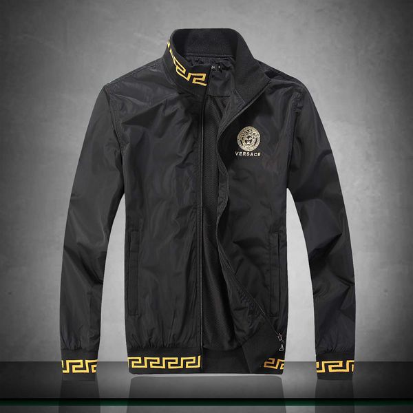 

selling new medusa jackets mens designer long sleeve windrunner luxury sweatshirt men tide brand jacket sport coats clothes, Black