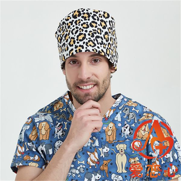 

new surgical caps for long hair doctor caps and nurses 100% cotton-a