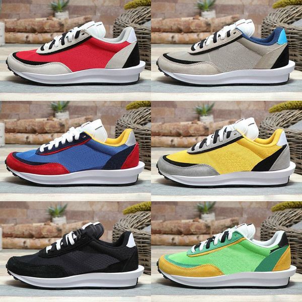 

новый sacai вафельный daybreak кроссовки мужские кроссовки для женщин модельера дышите рубец s sports кроссовки размер eur 36-45