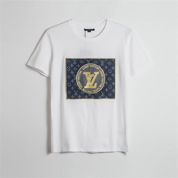 

summer designer t shirts 2020 fashion shirts letter printed classic fashion womenn men short men clothing, White;black