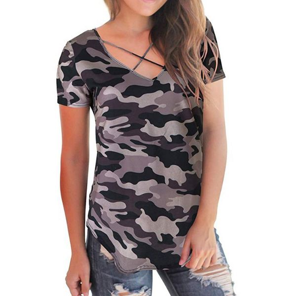

summer blouse plus size womens ladies short sleeves basic tee, White