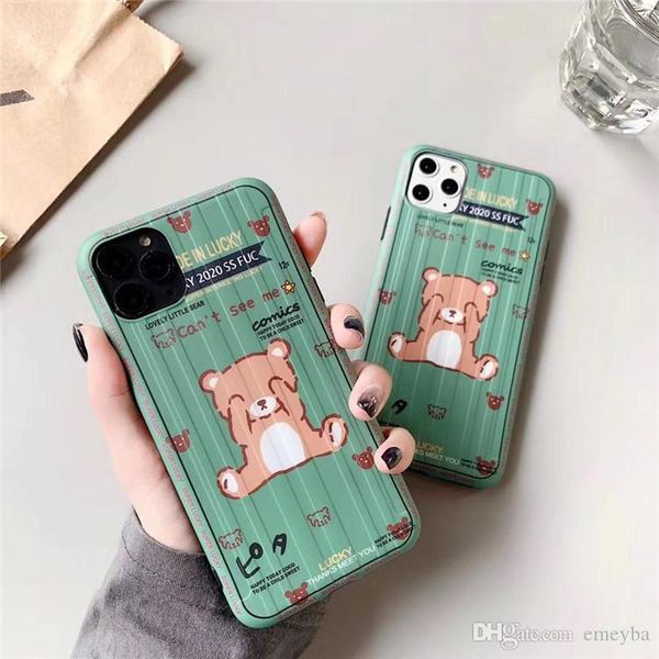 

new luxury 3d carton animal tpu silicone phone case cover for apple iphone 8 7 6 6s plus x xs max xr 11 11pro max cover