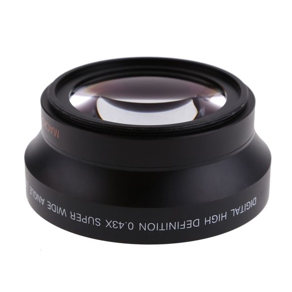 

67mm 0.43x super fisheye wide angle lens+macro lens for 67mm canon 5d 6d 7d nikon sony all dslr camera lens