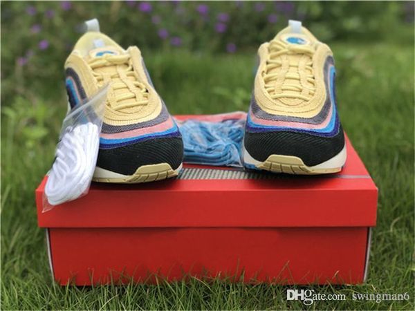 

new 97 sean wotherspoon 97 1 mens running shoes 97s women vivid sulfur multi yellow blue hybrid sports sneakers with box size 36-45