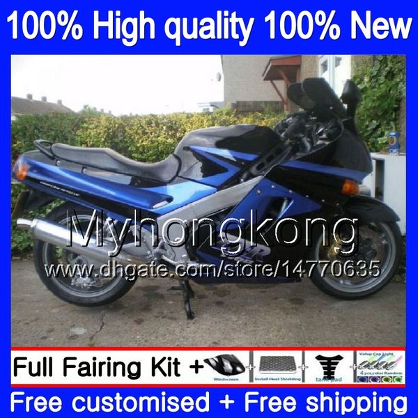 Para corpo KAWASAKI ZZR 1100 CC ZX11R 1990 1991 1992 205MY.27 Fábrica azul ZX 11R ZZR1100 ZX11 R ZZR1100 ZX11 R ZX11R 90 91 92 carenagem