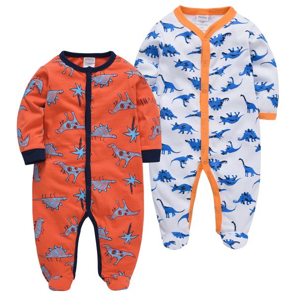 

newborn baby rompers body carters boy clothes full sleeve cotton fabric cartoon print overalls, Blue