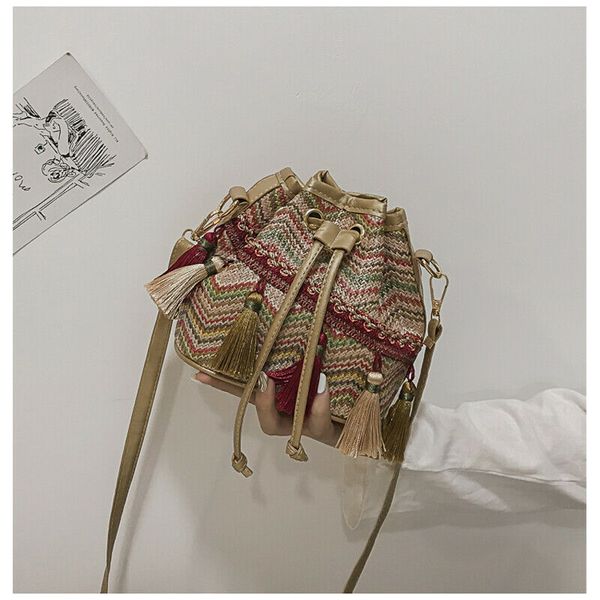 

new women bags canvas vintage chinese national wind shoulder bag lovely tote messenger boho satchel crossbody bag