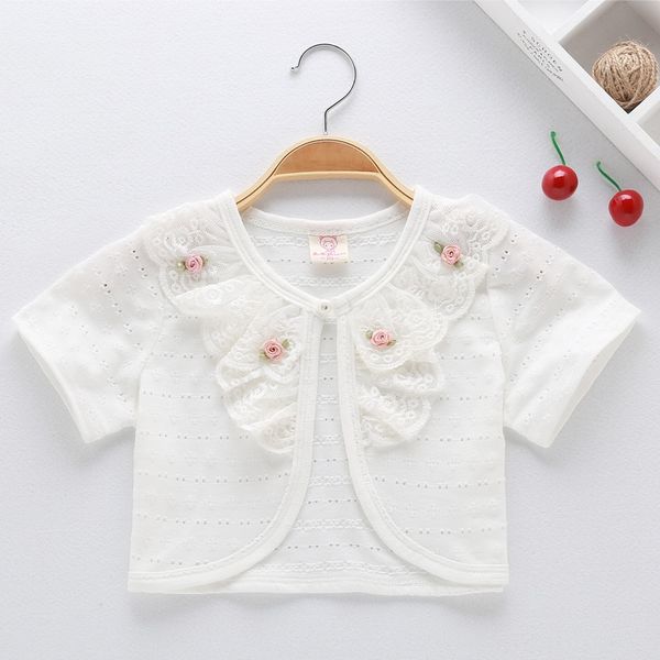 

2020 girls jacket summer cotton sweet girls cardigan sweater fashion kids shrug for 1 2 3 4 6 8 10 years rkc174004, Blue;gray