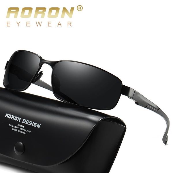 

2019 aoron new mens polarized sunglasses for driving,male classic square sports sun glasses uv400 2019 aoron aonsp