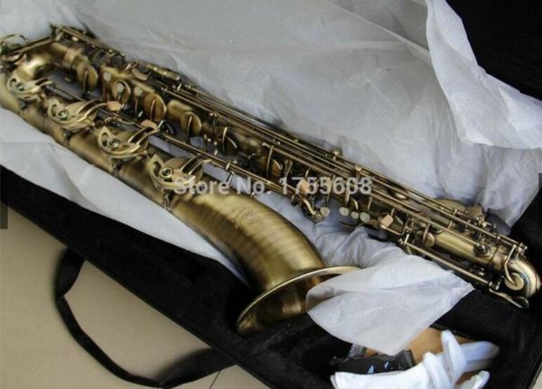 

new bari sax model 54 baritone saxophone antiquer copper low a~high f#key e flat sax with accessories