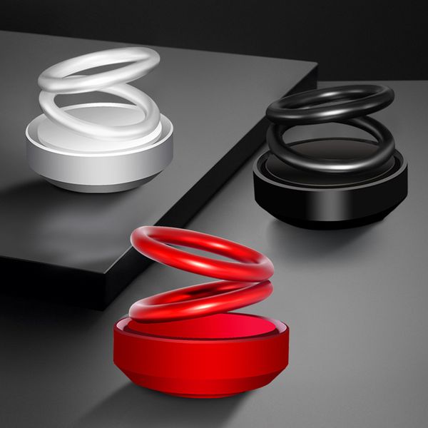 

1 pcs magnetic suspension car air freshener rotation vent clip car perfume auto diffuser vehicle fragrance not stop