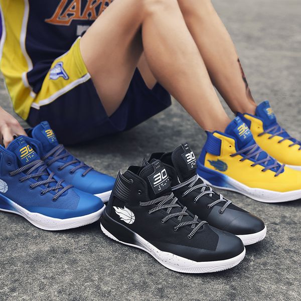 

basketball trainers shoes for men athletic shoes women outdoor sport sneaker basket homme chaussure breathable sneakers, Black