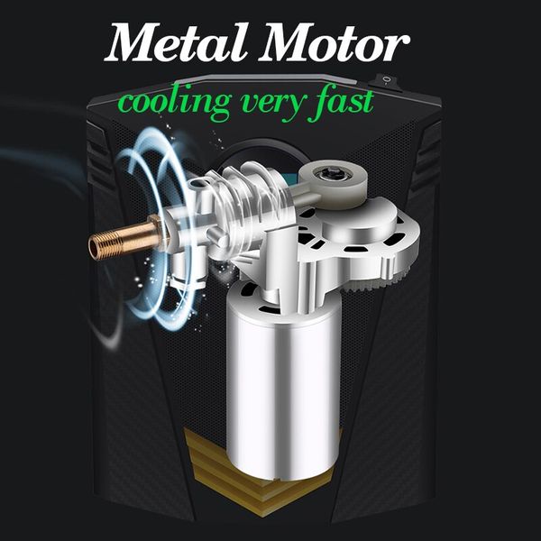 

воздушный компрессор насос цифровых шин надувных автомобилей мотоциклы светодиодного указатель шины насос dc 12 v 150 psi auto air car порта