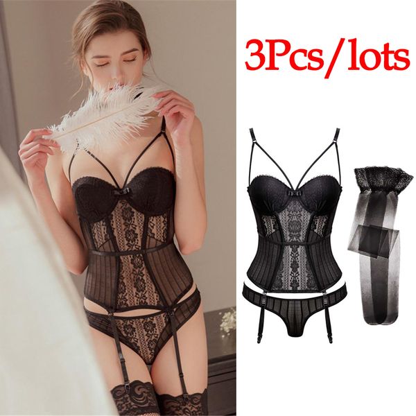 

женщины кружево суд корсет новых сексуальная небольшая грудь стальная пластина, собранный комплект бюстгальтер нажимает вверх бюстгальтер на, Red;black